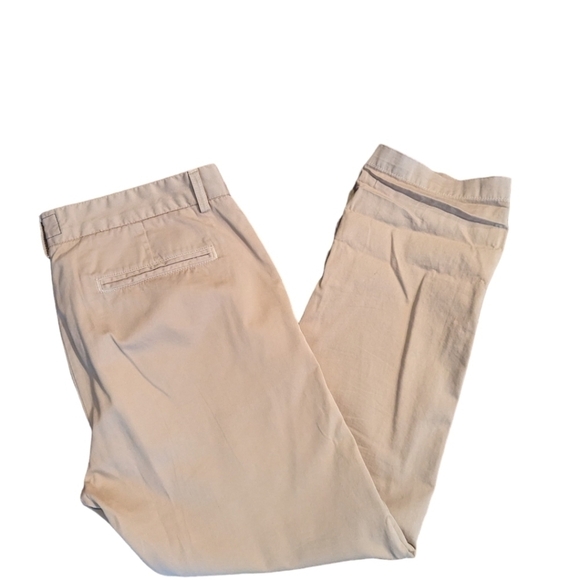 Current/ Elliot The Captain Ankle Length Trousers in Neutral sand tan W34 L28 - Picture 3 of 10